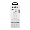 S-link SL-X243 3A Type-C Güvenli Hızlı Data + Sarj Kablosu