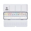 Schmincke Horadam Aquarell Taş Tablet Sulu Boya Seti Artist Seri Yarım Tablet 12 Renk Ekstra Boşluklu Metal Kutu