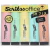 Scrikss Fosforlu İşaretleme Kalem Seti Pastel Tonlar 5 li