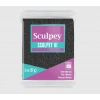 Sculpey III Polimer Kil 541 Siyah Glitter (Simli)