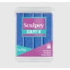 Sculpey III Polimer Kil 549 Mavi Glitter (Simli)