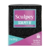 Sculpey Polimer Kil 57 g Siyah Glitter