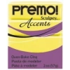 Sculpey Premo Accents Ekstra Efektli Polimer Kil 5046 Yellow Translucent
