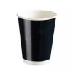 SİYAH DOUBLE WALL 14 OZ ( 450 ML ) KARTON BARDAK ARNES 500 ADET
