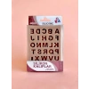 Smarta Silicone Moulds Silikon Epoksi ve Polimer Kil Kalıbı ALPHABET