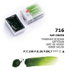 St. Petersburg White Nights Tam Tablet Sulu Boya 716 Sap Green