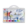 St. Petersburg White Nights Tüp Sulu Boya Seti Botanical 6 Renk x 10 ml.