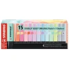 Stabilo Fosforlu Kalem Boss Orıgınal Pastel 15 Li 7015-02