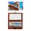 Talens Van Gogh Tüp Sulu Boya Seti 12 Renk x 10 ml. Ahşap Kutu