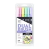 Tombow Dual Brush Pen Kalemi Seti Pastel Renkler 56213 6 Renk