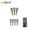 Troy 26133 Mıknatıslı Lokma Adaptör Seti, 8 Parça