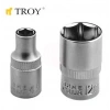 Troy 26146 1/4 İnç Lokma (Ölçü 7,0mm-Çap 11,8mm-Uzunluk 25mm)