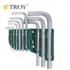 Troy 26201 Allen Anahtar Seti (Düz, 9 Parça)
