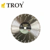 Troy 27135 Elmas Kesici Disk, Beton, Kuru Kesim , 350mm