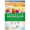 Van Dyck Classico Cold Pres Spiralli Sulu Boya Defteri Blok 300 gr. A5 15 yaprak