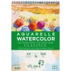 Van Dyck Classico Cold Pres Spiralli Sulu Boya Defteri Blok 300 gr. A4 15 yaprak