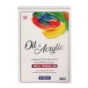 Vox Art Kanvas Dokulu Yağlı ve Akrilik Boya Defter A4 300gr 15yp