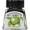 Winsor Newton Drawing Ink Çini Mürekkebi 14ml 011 Apple Green