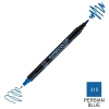 Zig Kurecolor Mangaka Fine&Brush Çift Taraflı Kalem CNKC-2200 No 315 Persian Blue