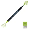 Zig Kurecolor Mangaka Fine&Brush Çift Taraflı Kalem CNKC-2200 No 504 Light Green