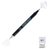 Zig Kurecolor Mangaka Fine&Brush Çift Taraflı Kalem CNKC-2200 No 821 Pale Gray