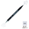Zig Kurecolor Mangaka Fine&Brush Çift Taraflı Kalem CNKC-2200 No 833 Blue Gray 2
