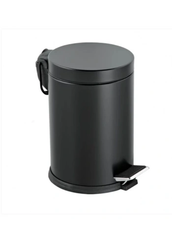 12 Lt Pedallı Çöp Kovası Siyah ( 1 Adet )