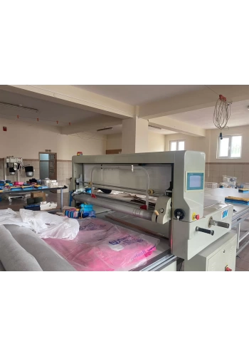 2. El Özbilim P2 Otomatik Tüp Kumaş Serim Makinesi + 8 Metre Masa