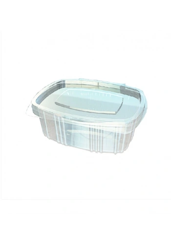 250 cc Oval Düz Kapak Sızdırmaz Kap - V62 ( 600 Adet )