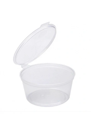 60 cc Kapaklı PP Sos Kabı ( 50 Adet )