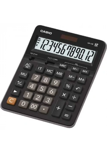 Casio GX-12B Masaüstü Hesap Makinesi (12 Haneli)
