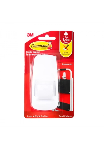 3M 17004 COMMAND BÜYÜK BOY JUMBO ASKI
