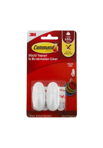 3M 17082 COMMAND KÜÇÜK BOY ASKI 2Lİ
