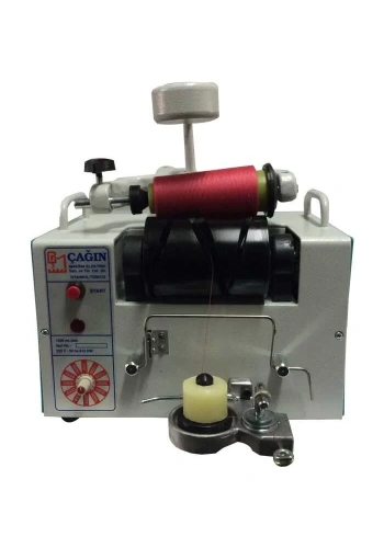 ÇAĞIN Metraj Ayarlı Tekli İplik Bobin Aktarma Sarma Makinası