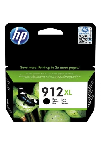 HP3YL84AE (912XL) YUKSEK KAPASITI SIYAH MUREKKEP KARTUS