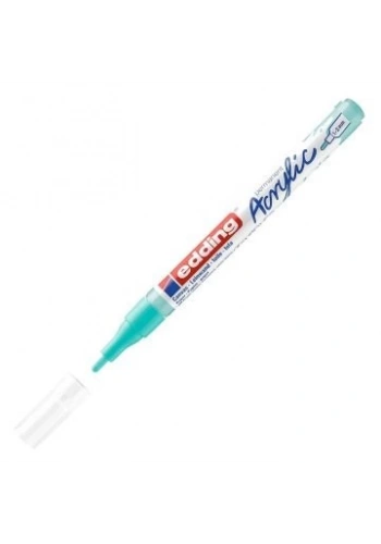 EDDİNG ED5300934 AKRİLİK MARKÖR İNCE UÇLU 1.0-2.0mm PARLAK TURKUAZ