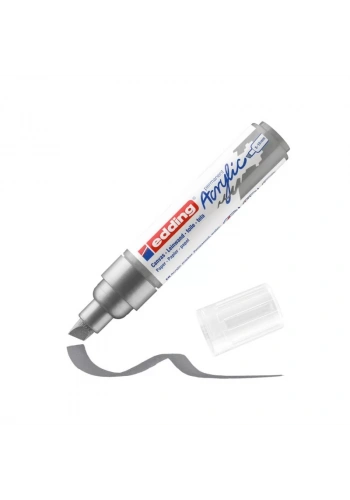 EDDİNG ED5000923 AKRİLİK MARKÖR KALIN UÇLU 5.0-10.0mm GÜMÜŞ