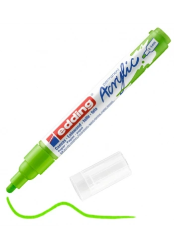 EDDİNG ED5100927 AKRİLİK MARKÖR ORTA UÇLU 2.0-3.0mm SARI-YEŞİL