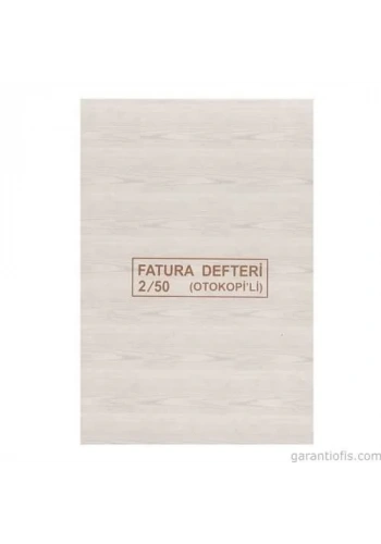 Dilman Otokopili Fatura (2/50 - 2 Nüsha)