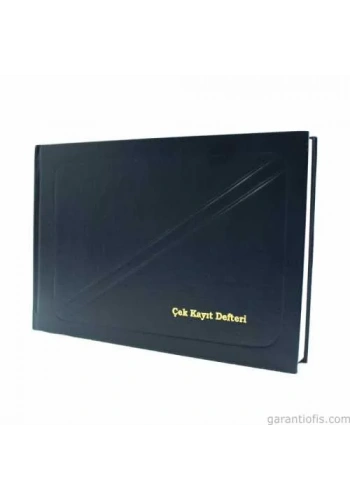 Dilman Çek Kayıt Defteri (17 x 24 cm - 96 Yaprak)