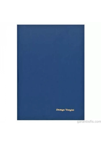 Dilman Ciltli Damga Vergisi Defteri (96 Yaprak)