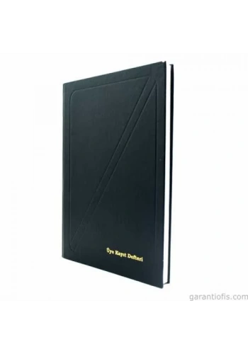 Dilman Ciltli Üye Kayıt Defteri (96 Yaprak)