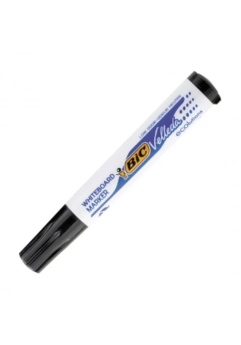 BİC 1701 VELLEDA BEYAZ TAHTA KALEMİ YUVARLAK UÇ SİYAH (904937)