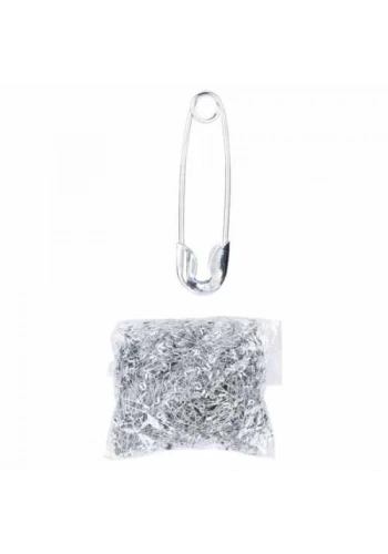 Saip Gümüş Çengelli İğne (22 mm)