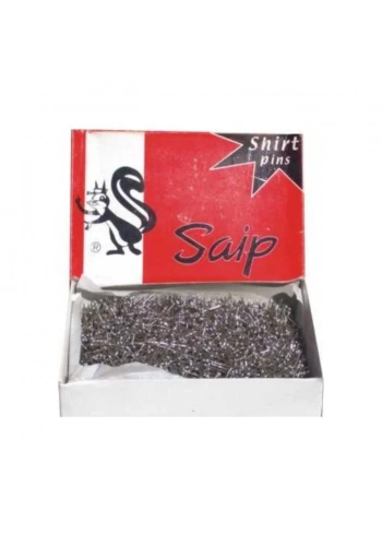 Saip 27 mm Gümüş Başlı Gömlek İğnesi