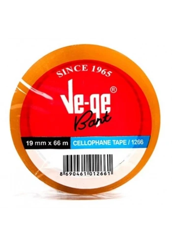 VeGe Selefon Cellulose Bant (19 mm x 66 m)