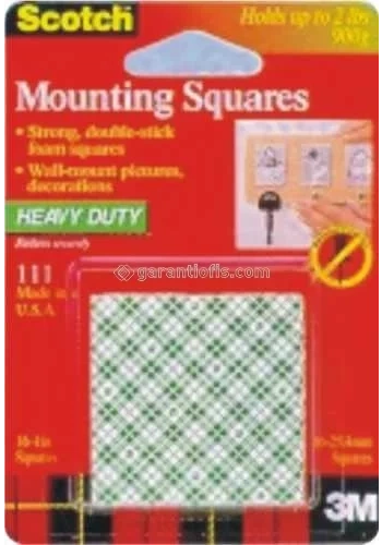 Scotch 111 Çift Taraflı Kare Köpük Bant