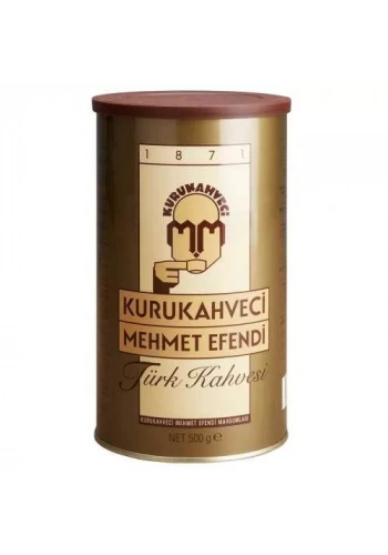 Mehmet Efendi Türk Kahvesi Teneke Kutu (500 gr)
