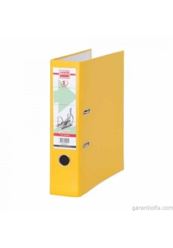 Esselte Manu 2030 Sarı Geniş Plastik Klasör