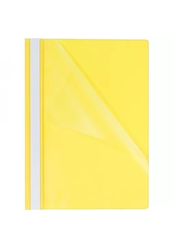 Esselte 4199 Sarı Plastik Telli Dosya (50 li Paket)